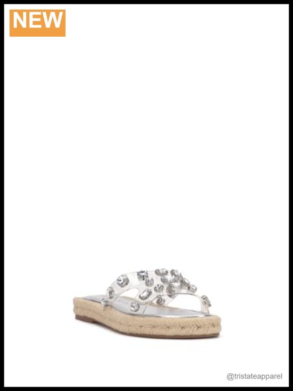 Jessica Simpson Womens Jinka Platform Sandal with Rhinestone Ankle Strap